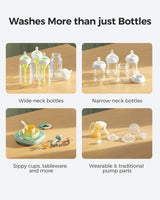 KleanPal Pro Bottle Washer & Portable Milk Cooler Bundle