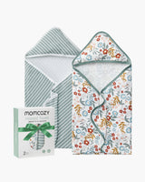 Baby Hooded Towel for Newborn Shower -  2-Pack
