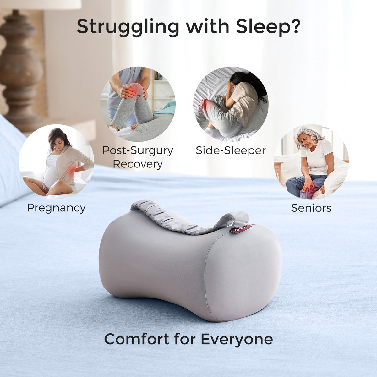 Momcozy Cooling Comfort Knee Pillows