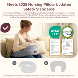 Momcozy Cooling Comfort Nursing Pillow