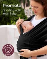Easy to Wear Hands Free - Baby Wrap Carrier