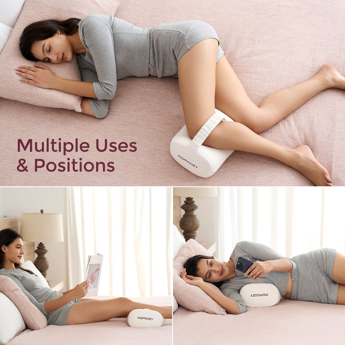 Momcozy Cooling Comfort Knee Pillows