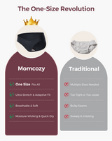 Momcozy SkinHug One-Size Maternity Underwear - 3 Pack