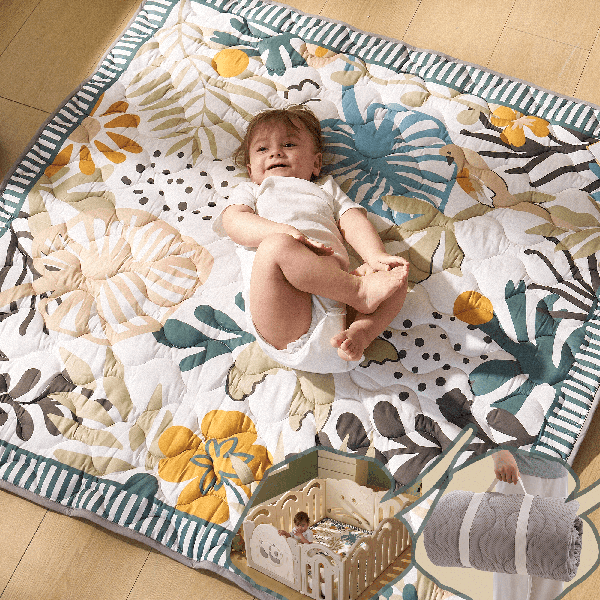 Momcozy Cooling Comfort Baby Portable Playmat
