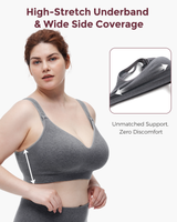 Momcozy Busty Cotton Nursing Bras