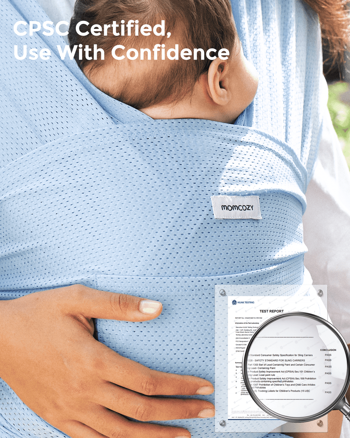 Momcozy Cooling Comfort Baby Wrap
