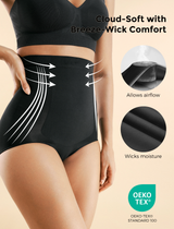 Momcozy Seamless Tummy Shapewear Panties - Postpartum & Daily Dress