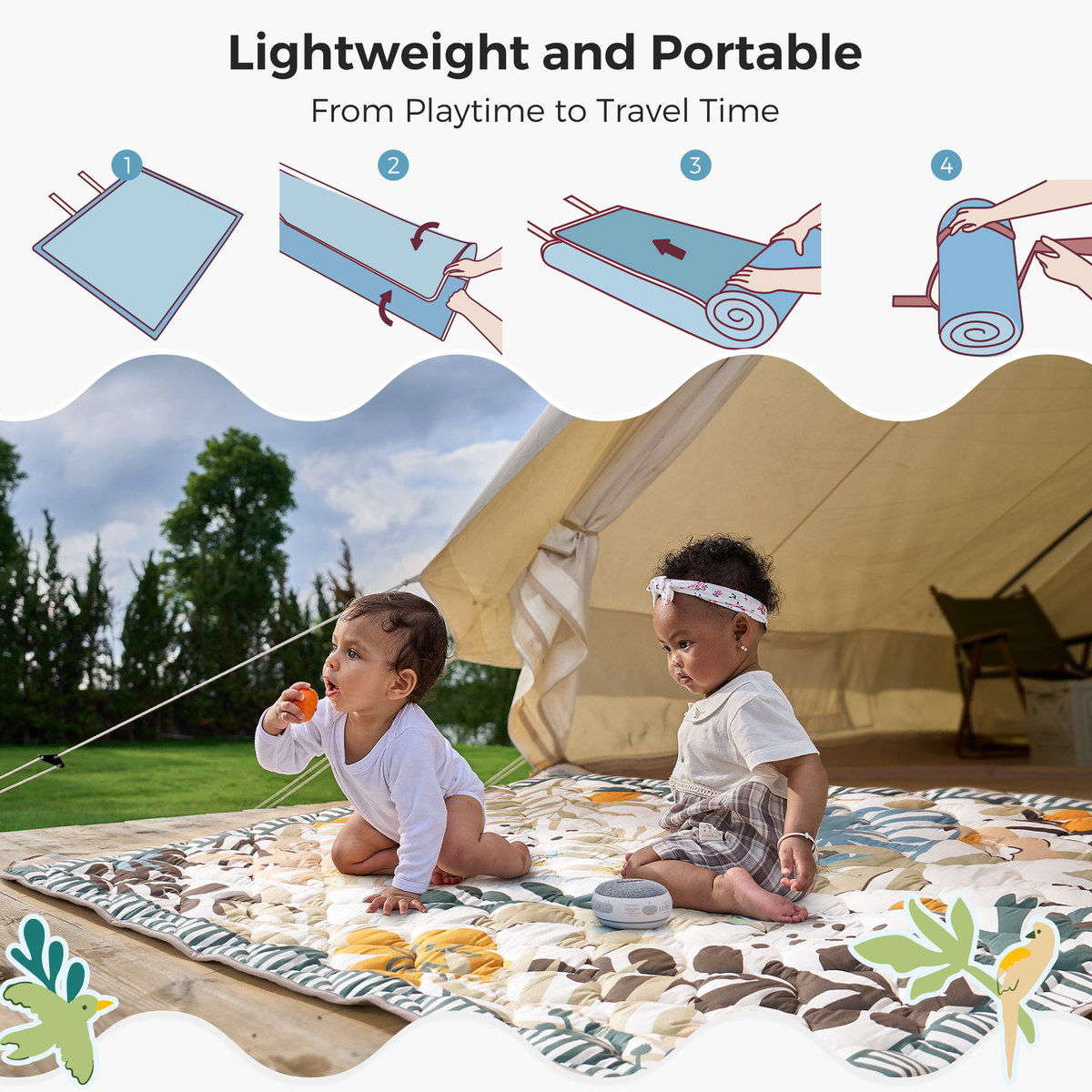 Momcozy Cooling Comfort Baby Portable Playmat