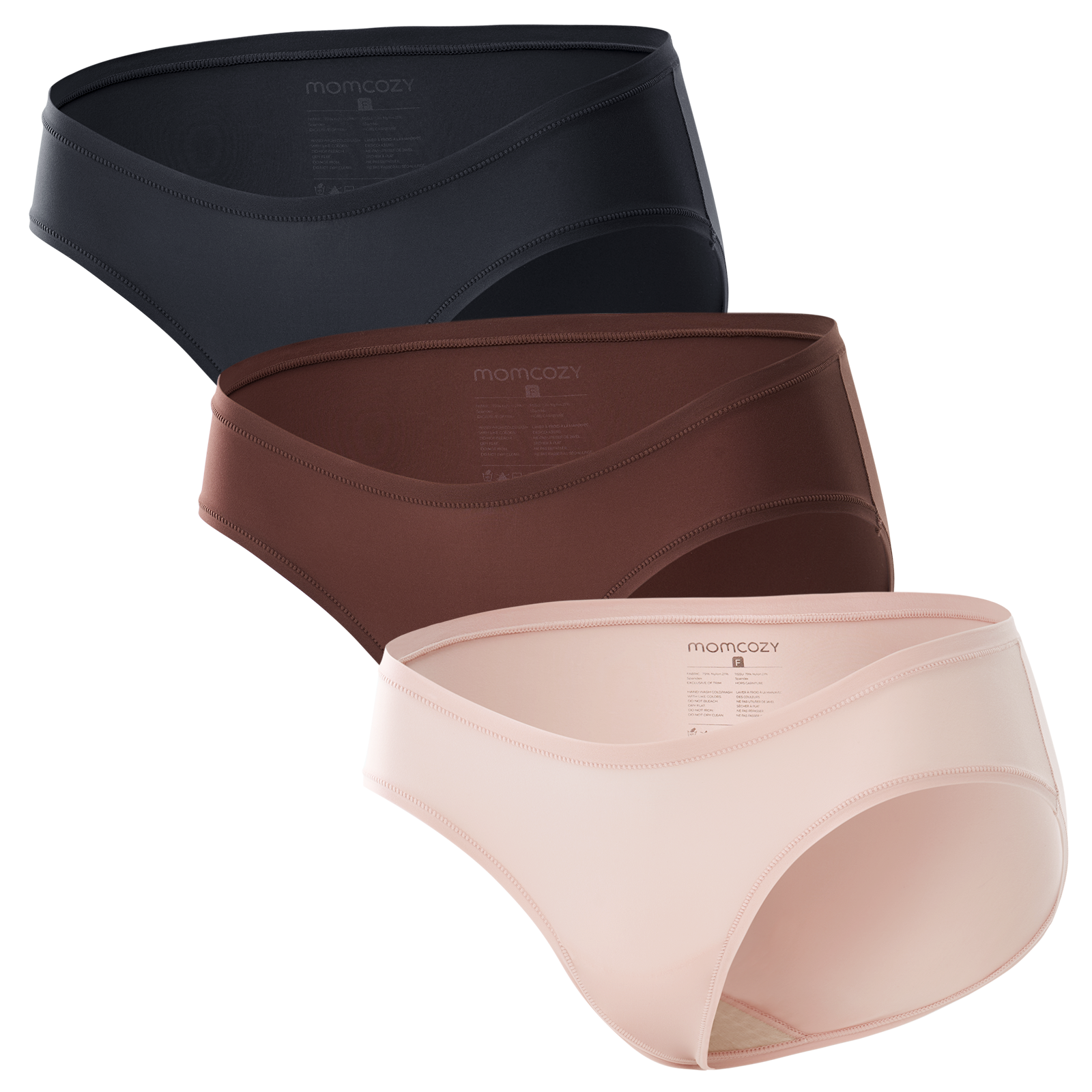 Momcozy SkinHug One-Size Maternity Underwear - 3 Pack