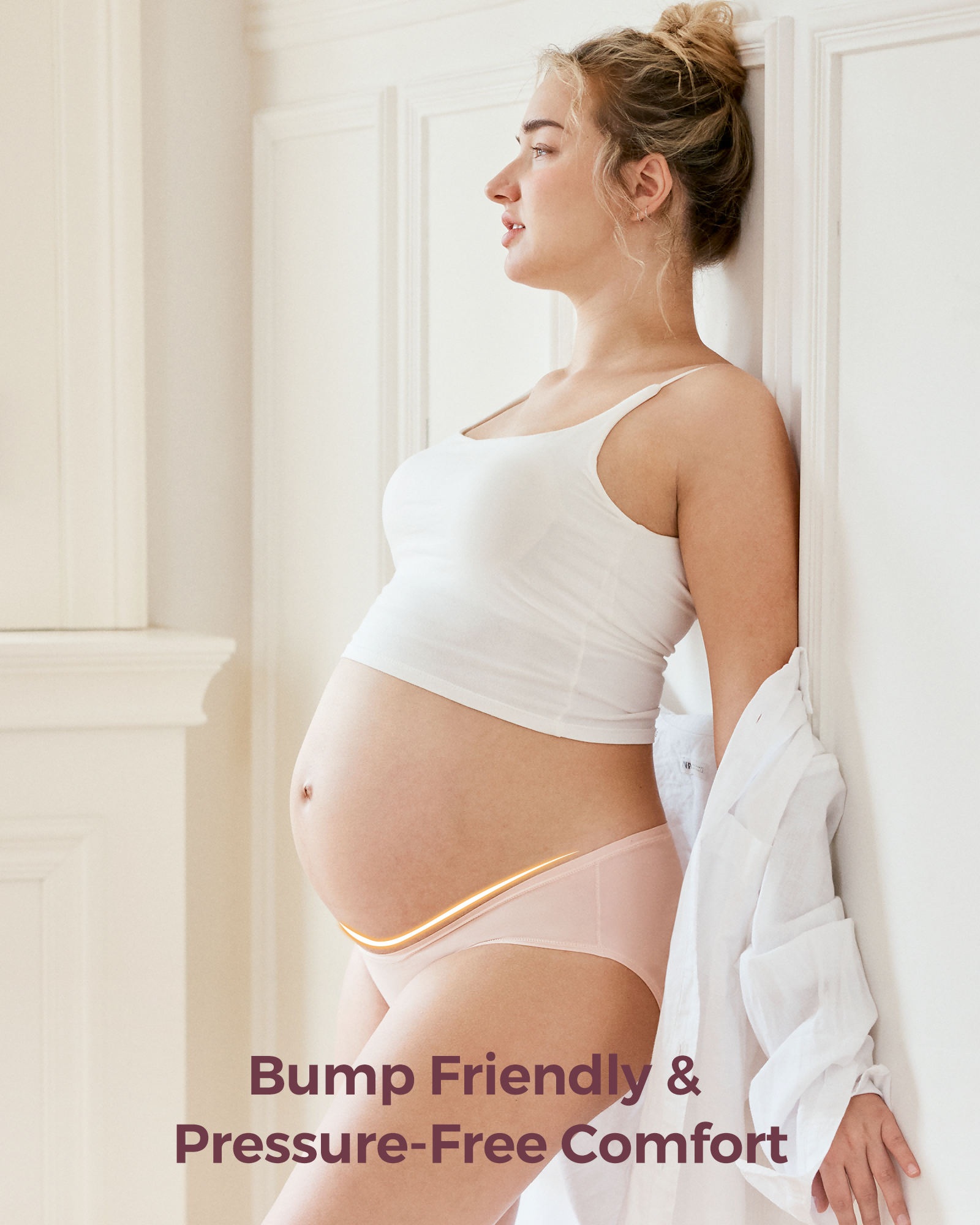 Momcozy SkinHug One-Size Maternity Underwear - 3 Pack