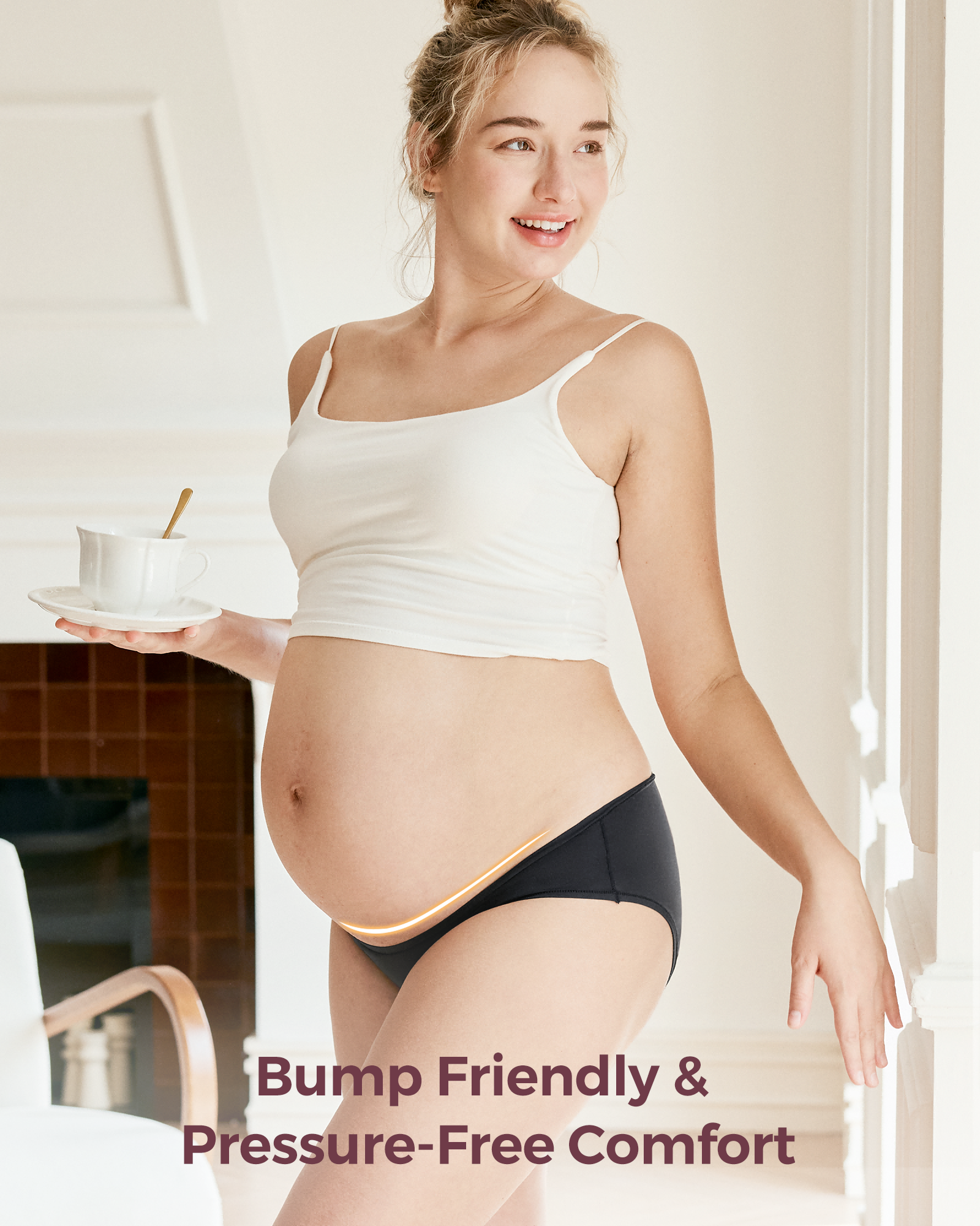 Momcozy SkinHug One-Size Maternity Underwear - 3 Pack