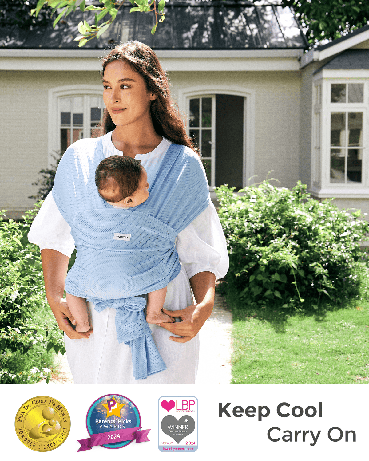 Momcozy SnapLite Cooling Mesh Wrap Carrier