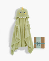 Coral Fleece Hooded Baby Bath Towel