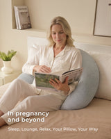 J Shaped Maternity Body Pillow