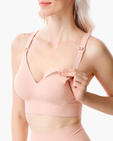 Momcozy CoolFit Nursing Sports Bra - Racerback