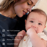Momcozy Nursing Cover - Soft, Breathable, Multi-Use Privacy Poncho