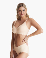 Jelly Strip - Seamless Floral Push up Nursing Bra au - YN46