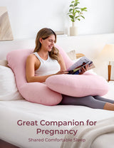 Huggable - U Shaped Cotton Maternity Body Pillow
