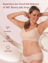 Stylish - V Jelly Strip Lift Busty Nursing Bra