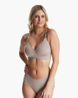 Jelly Strip - Seamless Floral Push up Nursing Bra au - YN46