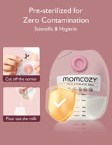 Momcozy Screw-on Breastmilk Storage Bags(48PCS)