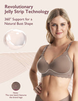 Jelly Strip Seamless Nursing Bra YN46