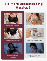 Ultra-Soft & Cool Breeze Pumping & Nursing Bra US