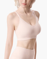 Momcozy Seamless Sleep Bra - Wireless, Stretchy & Soft