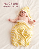 Baby Hooded Towel for Newborn Shower -  2-Pack