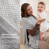 Momcozy Nursing Cover - Soft, Breathable, Multi-Use Privacy Poncho