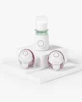 M6 Warmer Bundle: Double M6 Hands-free Breast Pump and Portable Baby Bottle Warmer