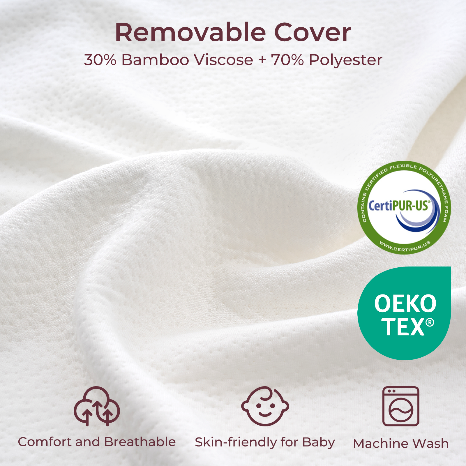 Momcozy Cooling Comfort Nursing Pillow