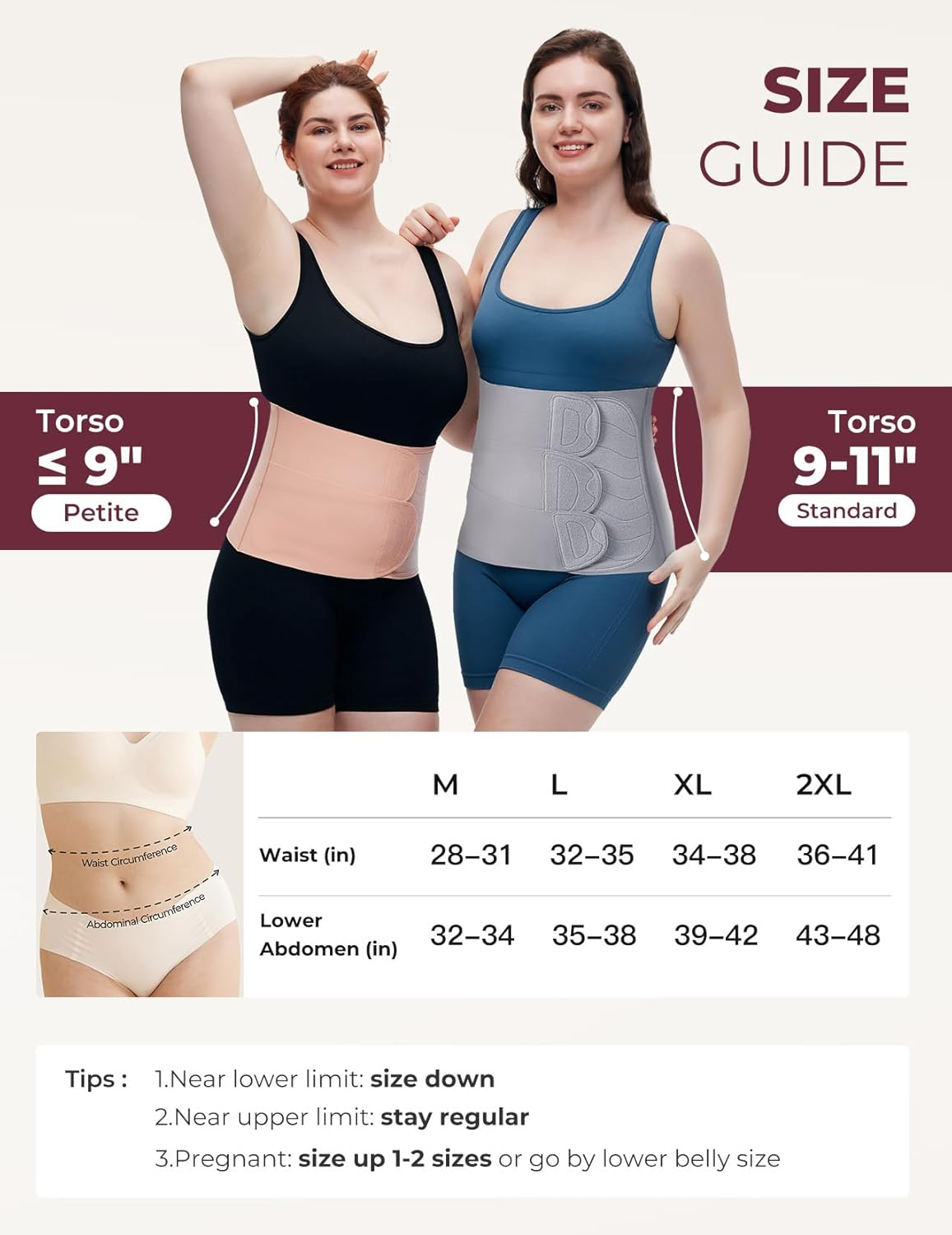 Momcozy Ergowrap™ Postpartum Belly Wrap - Postpartum Belly Band（TEST2.4）