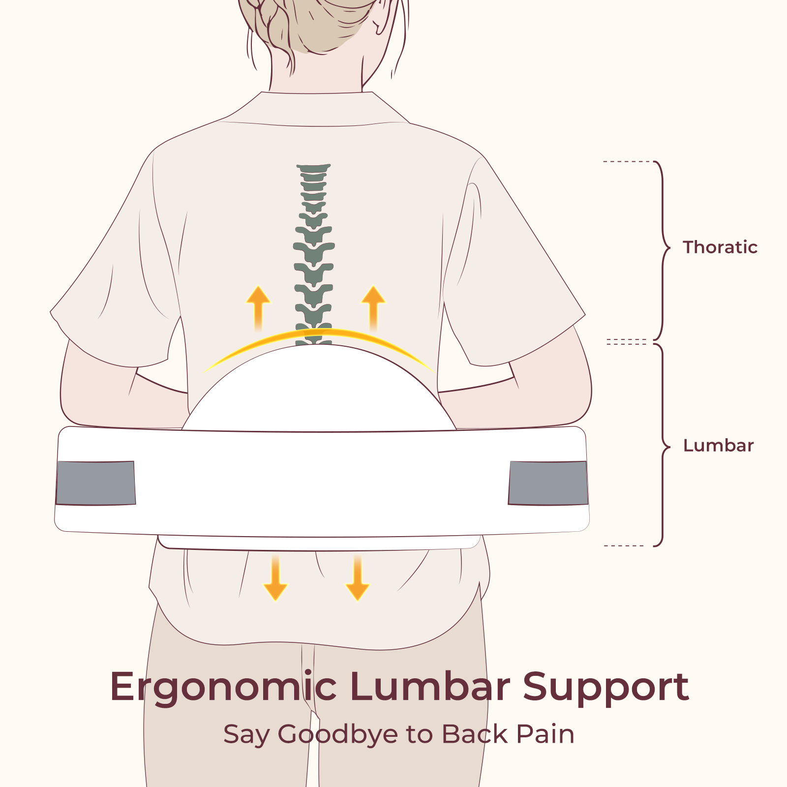 Momcozy Cooling Comfort Nursing Pillow