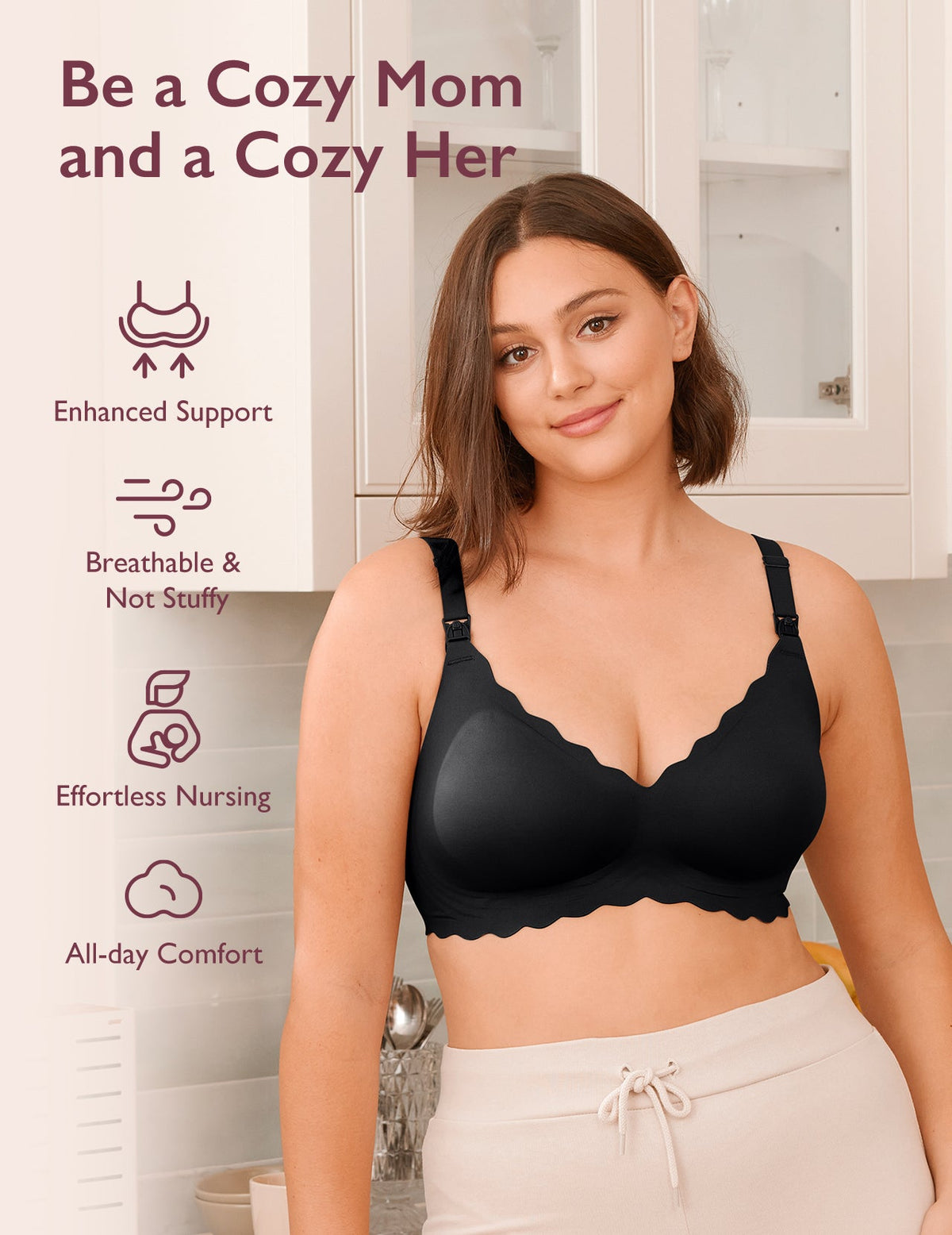 M9 Bra Bundle: M9 Breast Pump and YN46 Nursing Bra