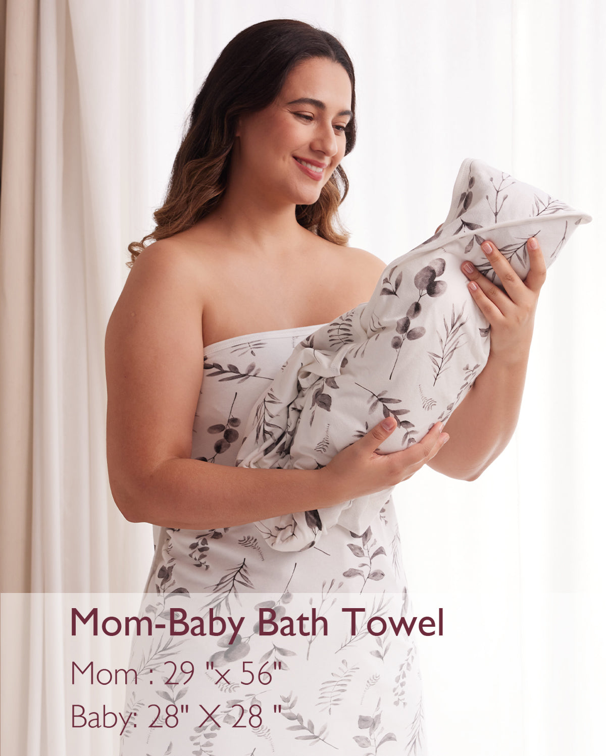 Baby Hooded Towel for Newborn Shower -  2-Pack