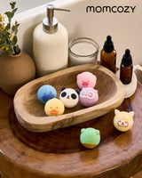 Natural Bath Bombs Gift Set with 7 Cute Animal Shapes(14 Pcs)