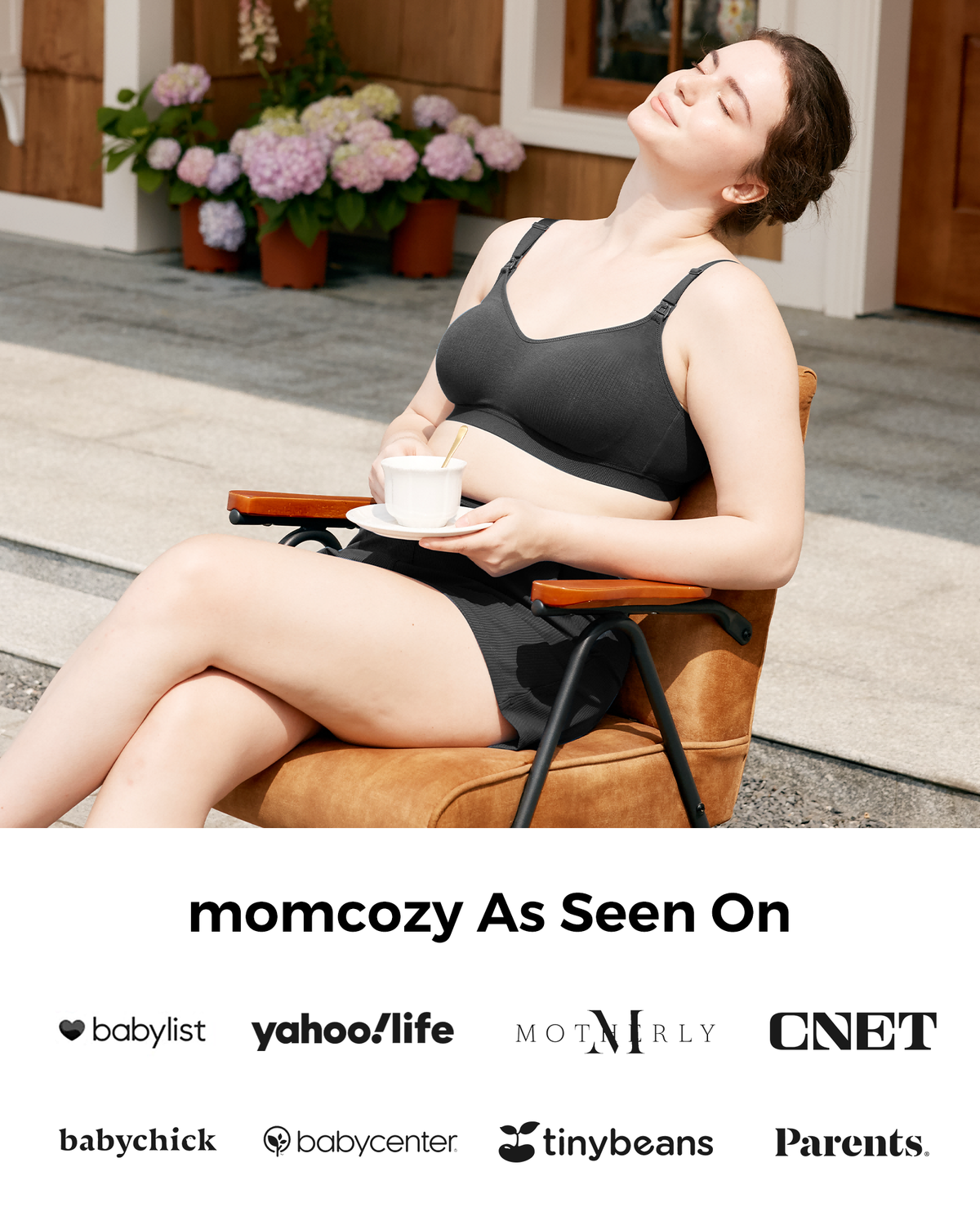 Tencel™ Fabric Seamless Bra