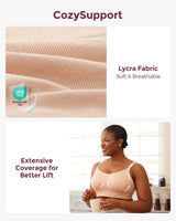 Momcozy Hands-Free Pumping Bra All-in-One with Fixed Padding