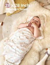 Momcozy Best Wishes Baby Hooded Towel - Joy