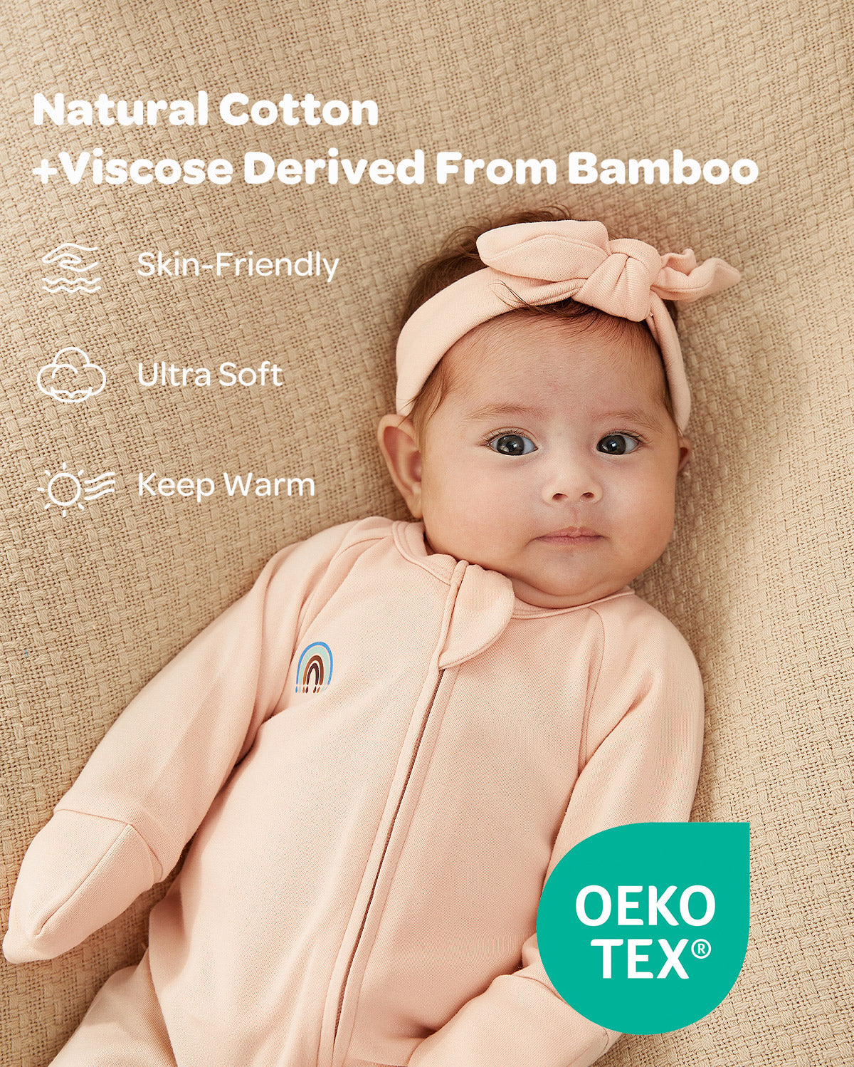 Momcozy Boy Girl Baby Pajamas - Newborn Sleepers