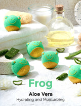 Frog-Shaped Natural Bath Bombs Gift Set (14 Pcs)
