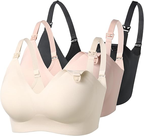 Ultra Soft Seamless Nursing Bra YN21 - Designed for M5 Pump