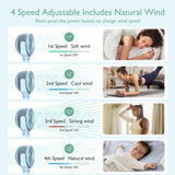 USB Rechargeable Handheld Cooling Fan for Travel