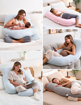 Huggable -  U Shaped Maternity Body Pillow
