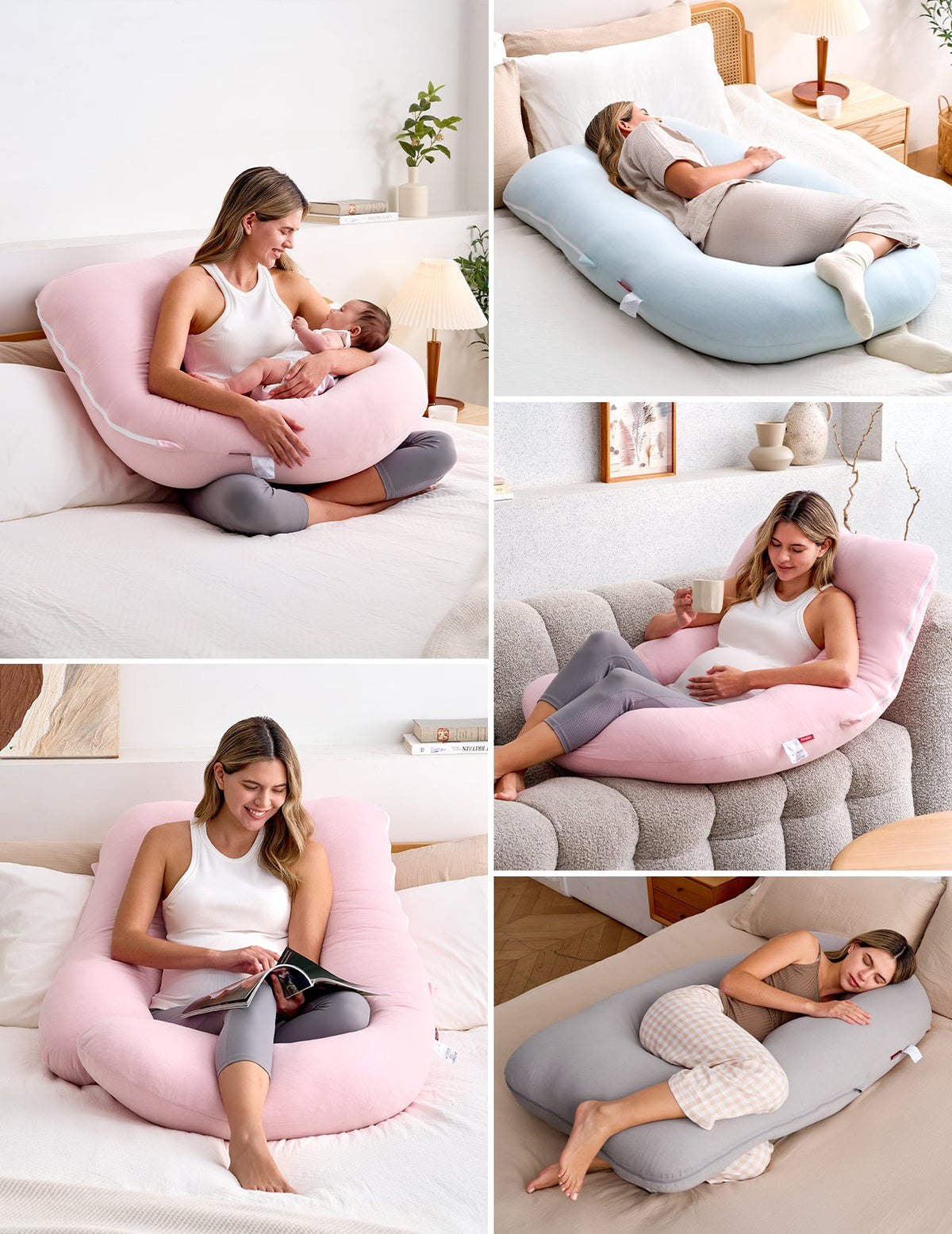 Huggable -  U Shaped Maternity Body Pillow