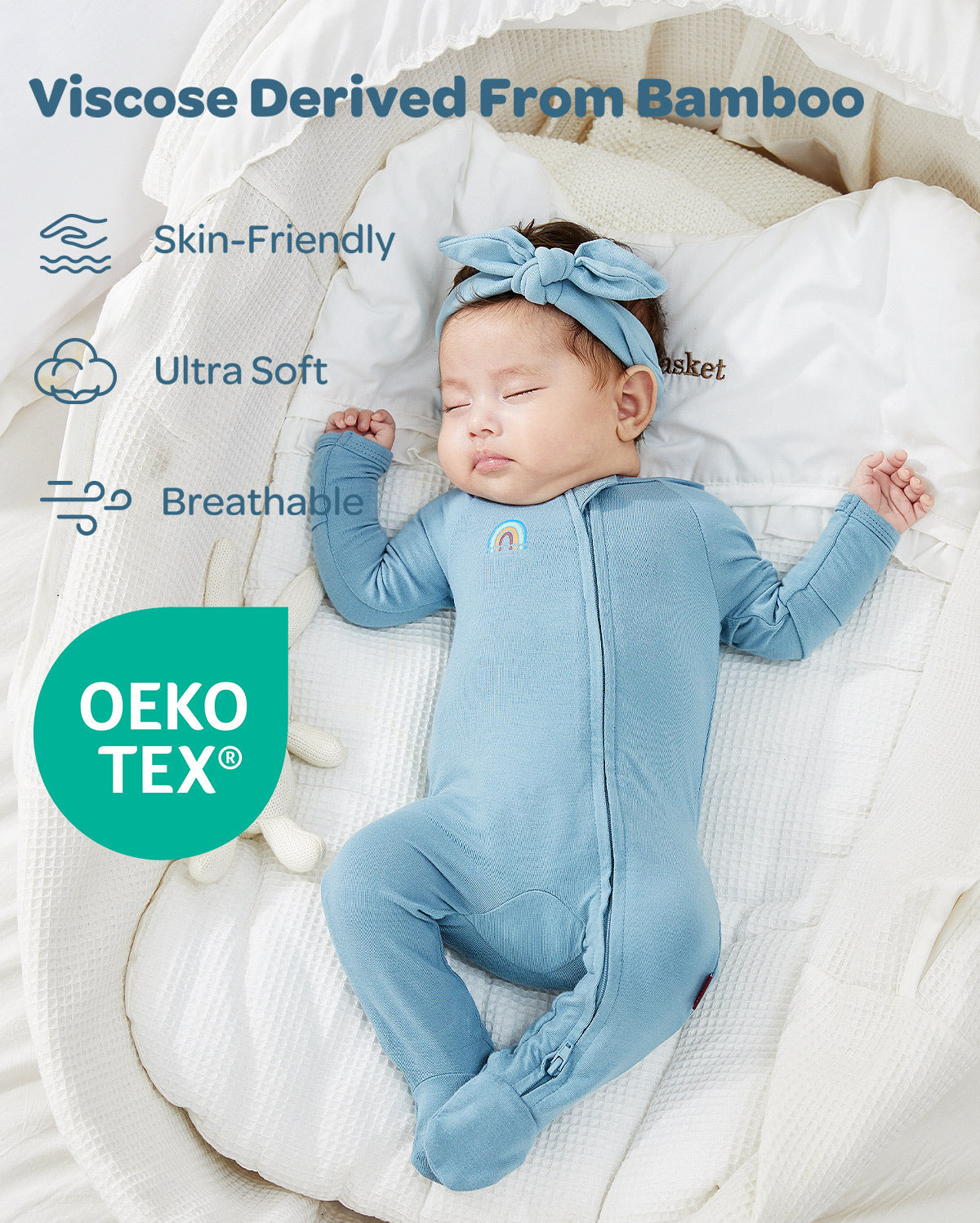Momcozy Boy Girl Baby Pajamas - Newborn Sleepers