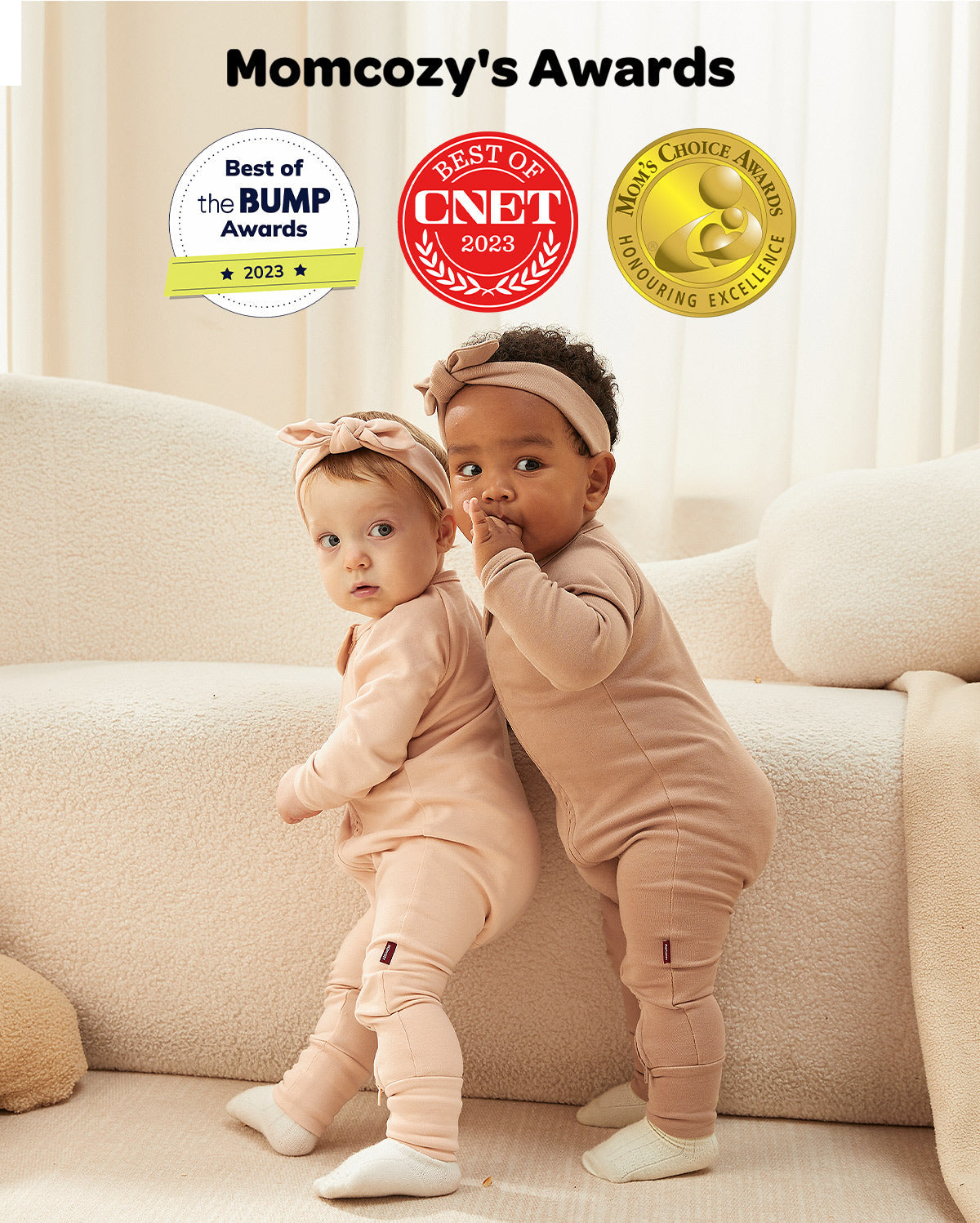 Momcozy Boy Girl Baby Pajamas - Newborn Sleepers