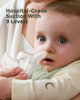 Momcozy BreezyClear Pro™ 2-in-1 Spray & Suction Electric Nasal Aspirator