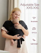 Momcozy SnapLite Cooling Mesh Wrap Carrier